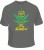 T-Shirt Hanfblatt bin total easy