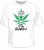 T-Shirt Hanfblatt bin total easy