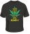 T-Shirt Hanfblatt bin total easy