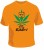 T-Shirt Hanfblatt bin total easy