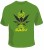 T-Shirt Hanfblatt bin total easy